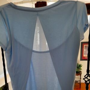 Under Armor Athletic light blue shirt